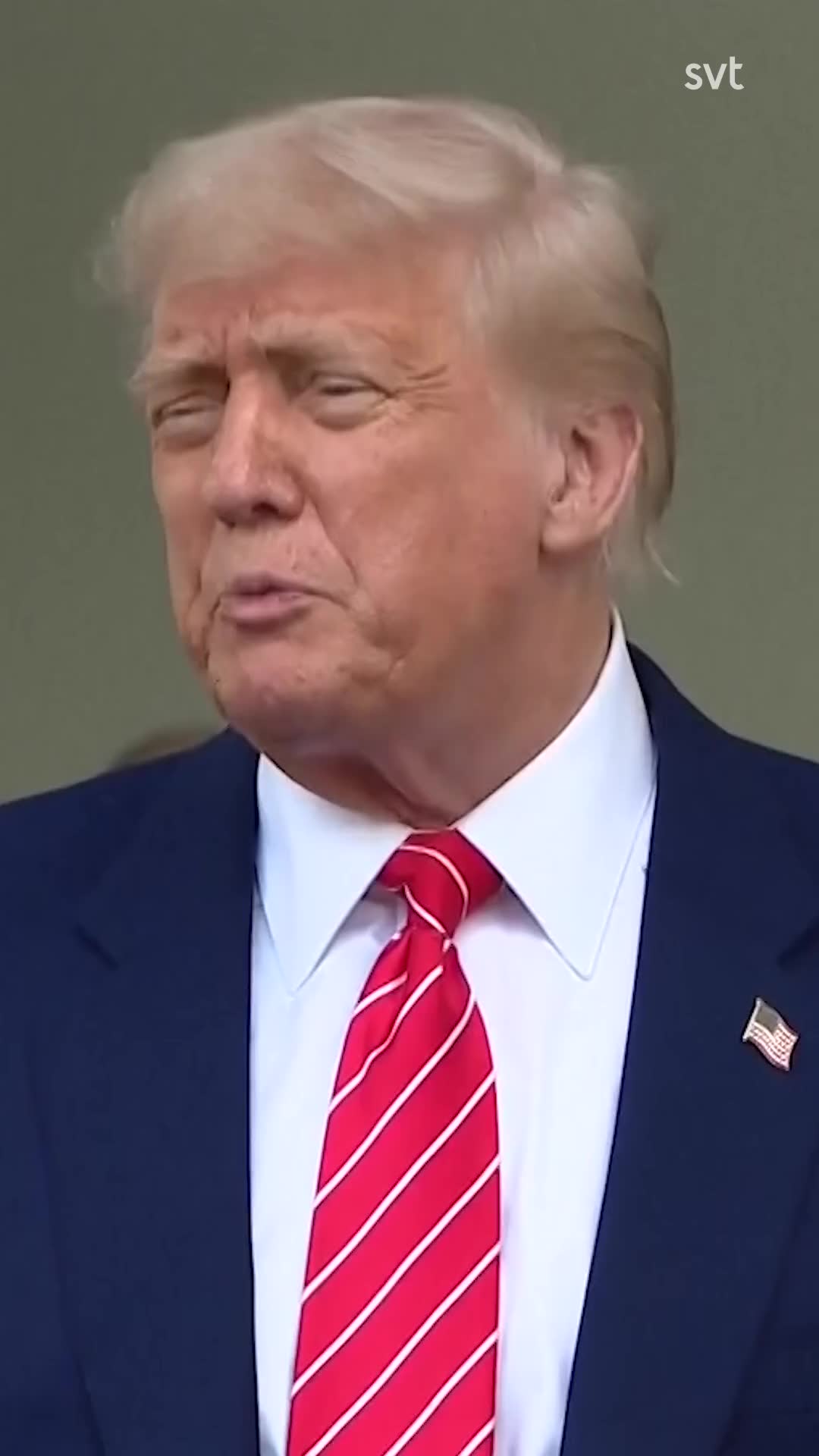 Trumps första ord om nya påven